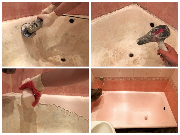 Все способы реставрации чугунной ванны своими руками