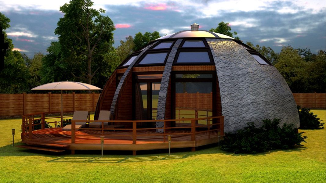 Купольные дома - 125 фото современного дизайна уютных домов купольной формы