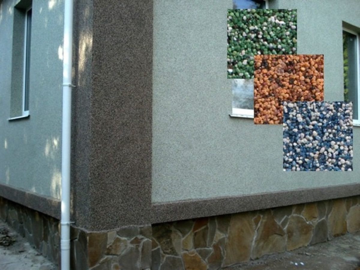 Декоративная мозаичная штукатурка: разновидности, применение и фото