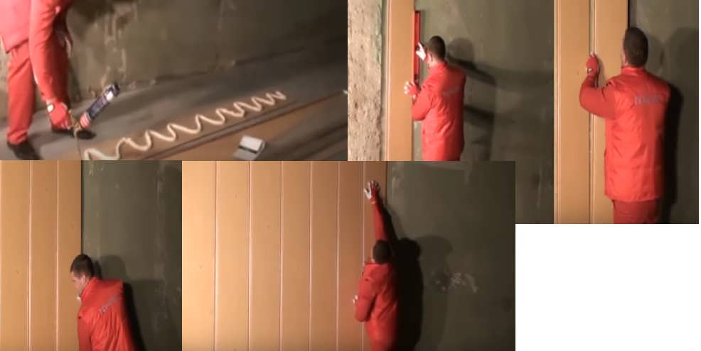Как крепить панели мдф к стене