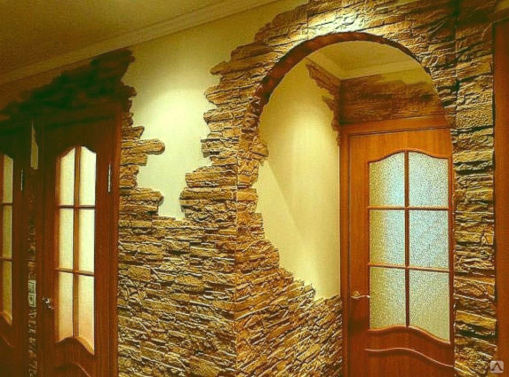 Искусственный камень в интерьере: делаем декорирование стен своими руками