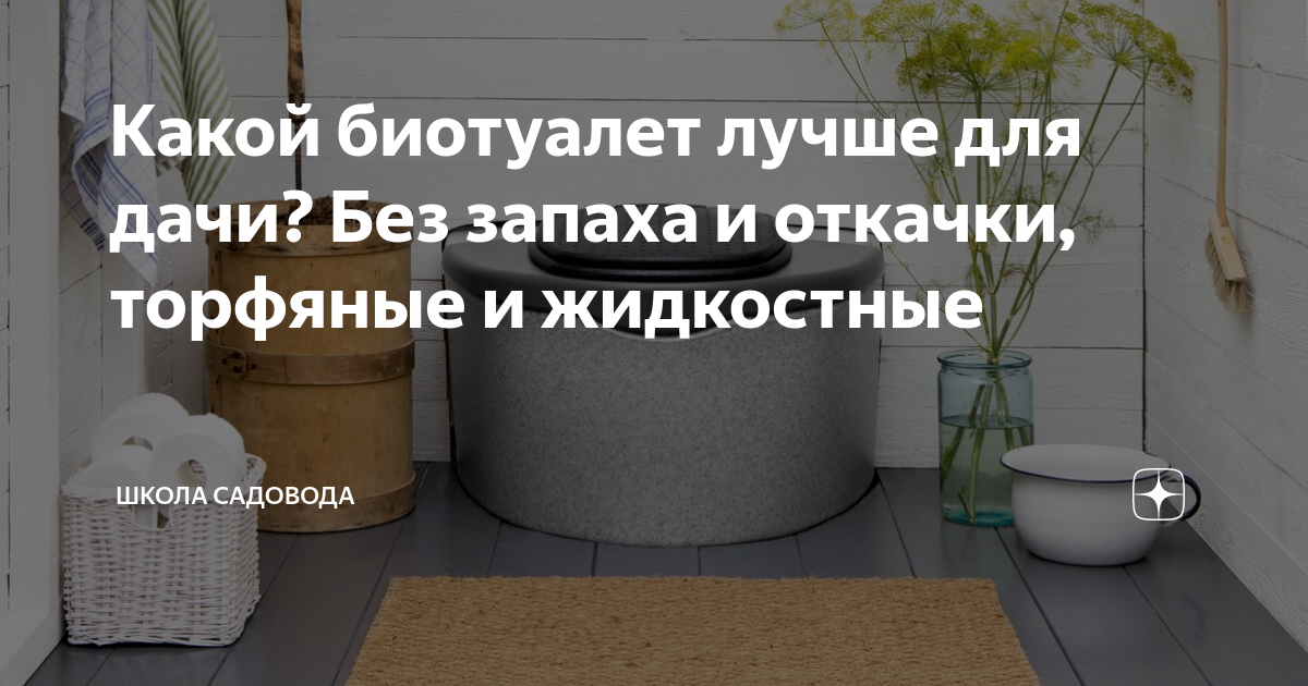 Как выбрать биотуалет для дачи недорого и правильно?