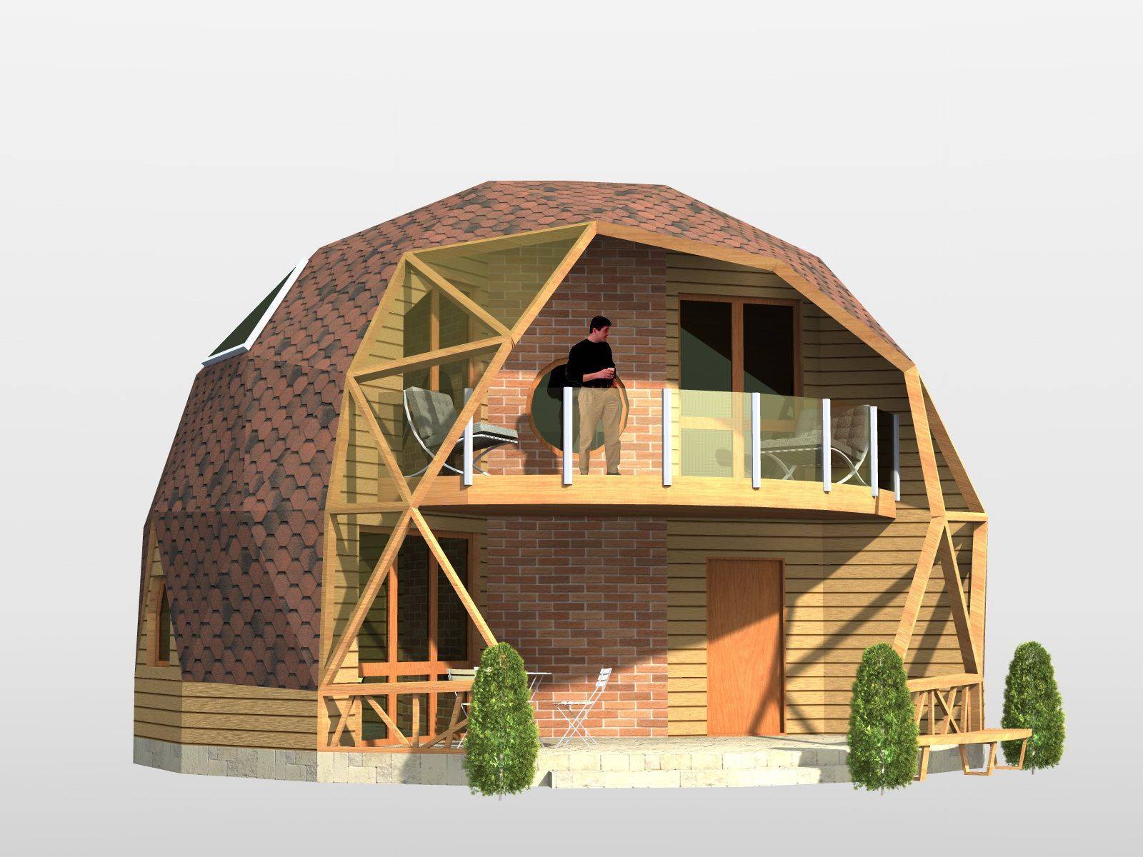 Особенности проектирования купольного и сферического дома
