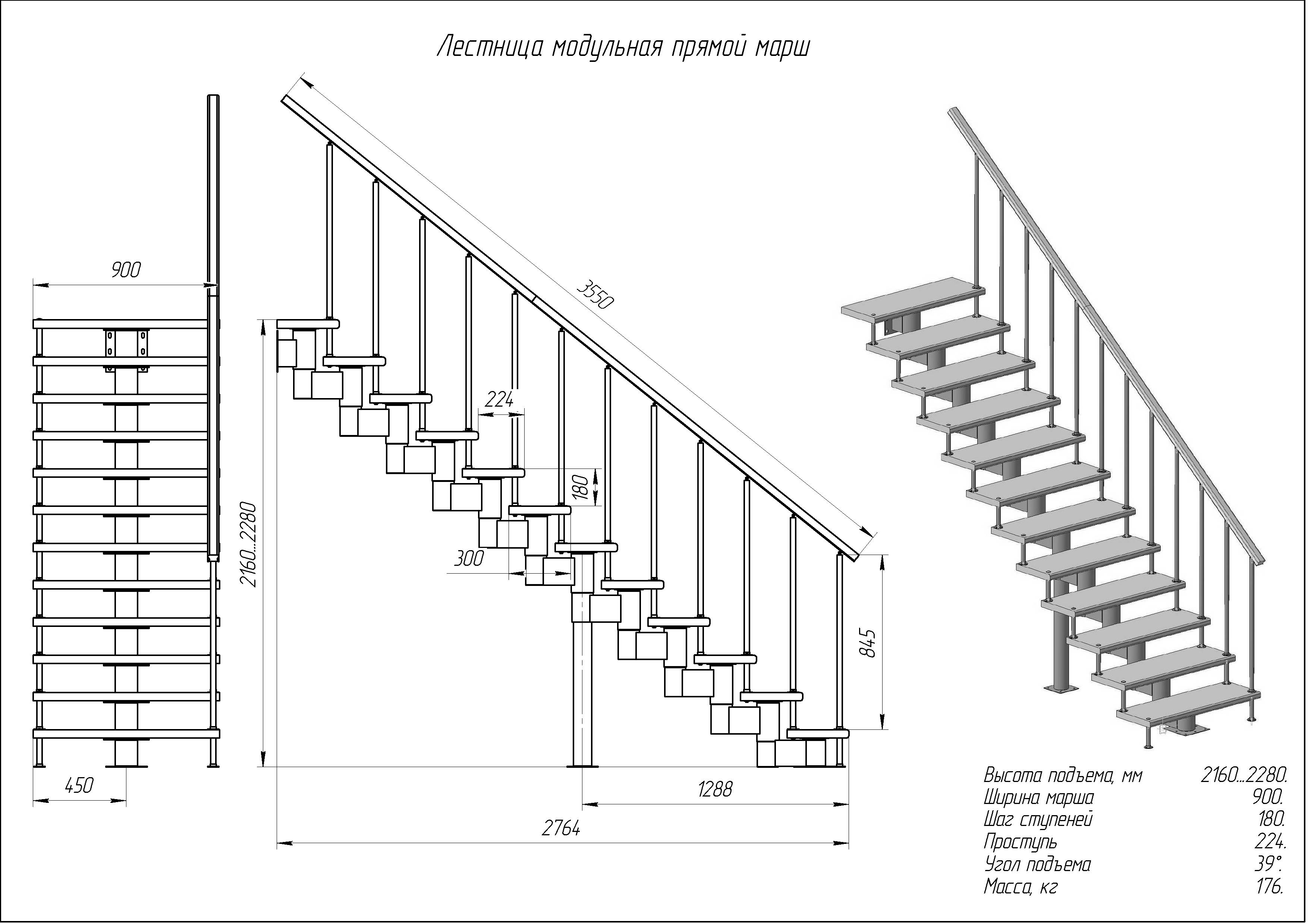 Как рассчитывается по госту размер и высота ступени лестницы: рекомендации специалистов и стандарты снип