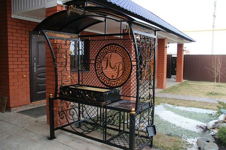 Зона барбекю (100 фото) - дизайн, обустройство, идеи для дачи и дома