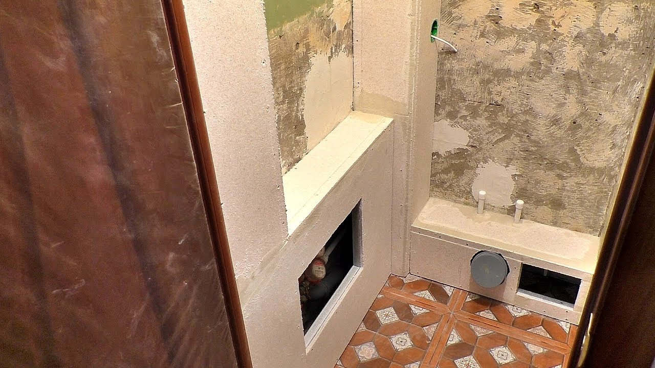 Как скрыть трубы в туалете/ванной комнате своими руками: пошаговая инструкция