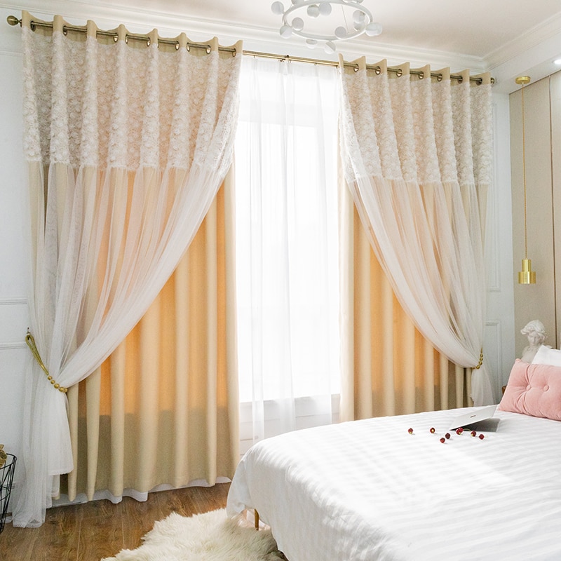Как выбрать карниз для штор в спальню: потолочный, полукруглый, фото в интерьере
