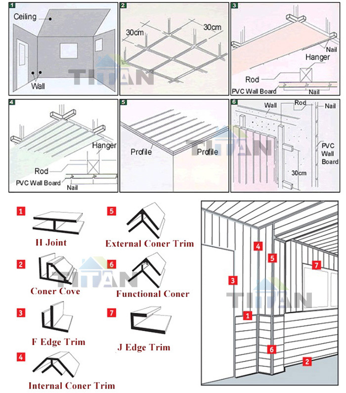 Потолок из пластиковых панелей: монтаж, плюсы и минусы