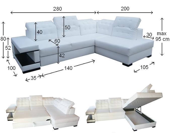 Угловой диван: размеры моделей и секрет идеального выбора