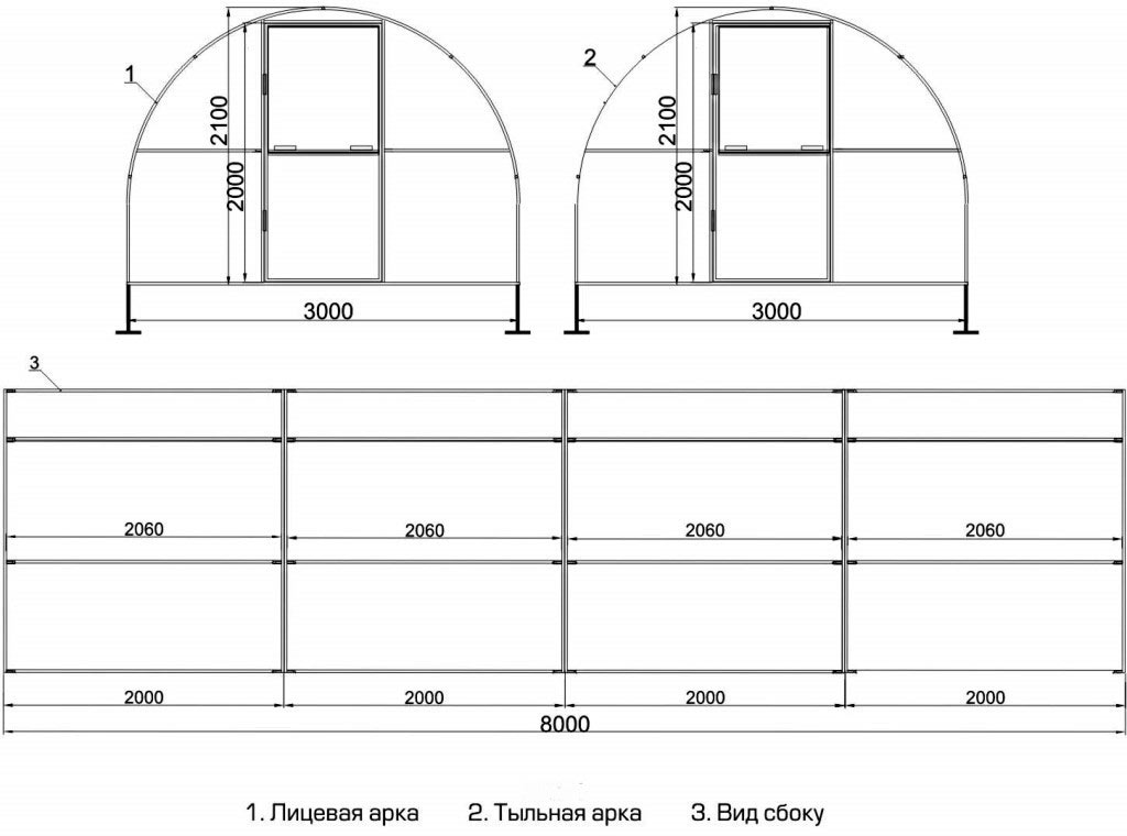 Теплица 3 на 4 из поликарбоната: 2х3 парник и сколько ширина, размеры и длина метра, 3х4 высота сборки и чертеж