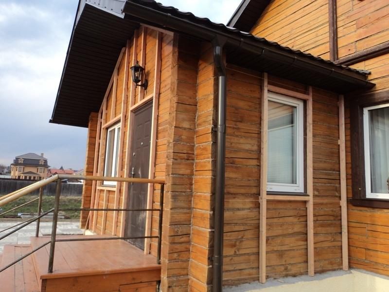 Виды работ по обшивке дома имитацией бруса снаружи: обзор и советы по выбору материала +видео