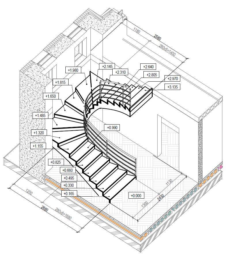 Самостоятельное изготовление лестницы на второй этаж из дерева