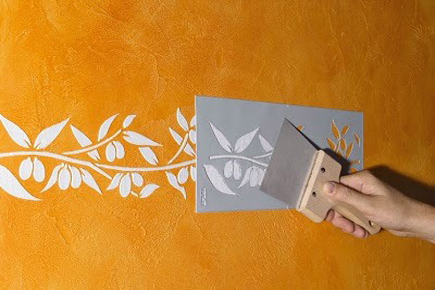 Как изготовить трафарет для стен под покраску: виды трафаретов, особенности изготовления и использования
