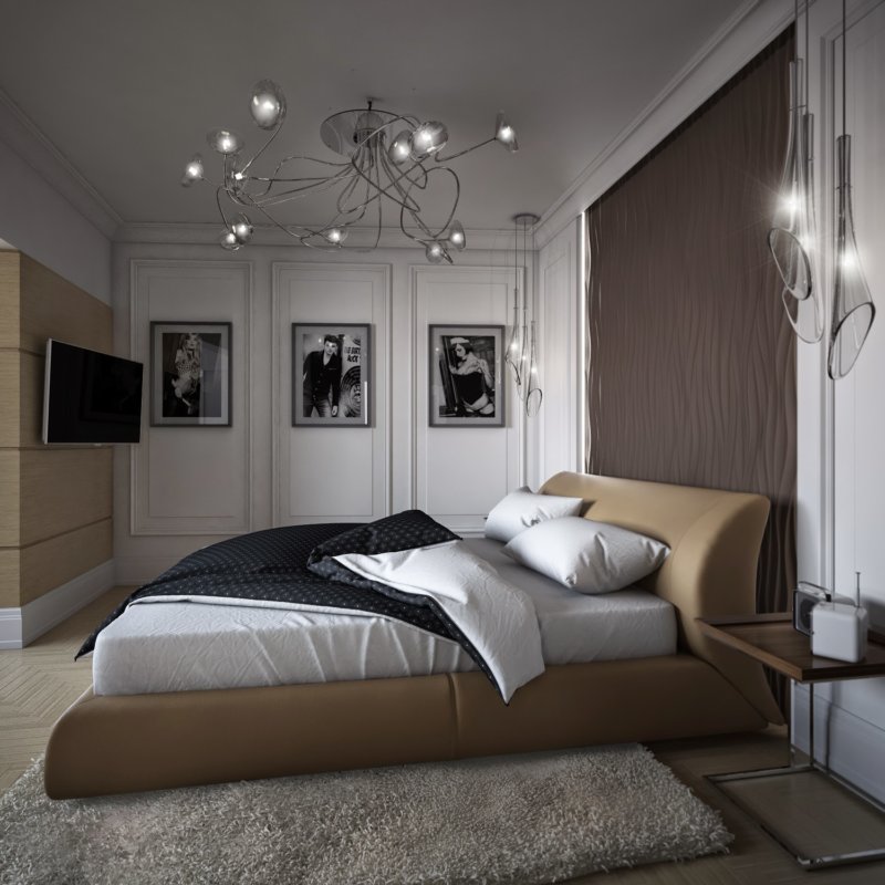 Люстра в спальню - 150 фото оригинального и современного дизайна