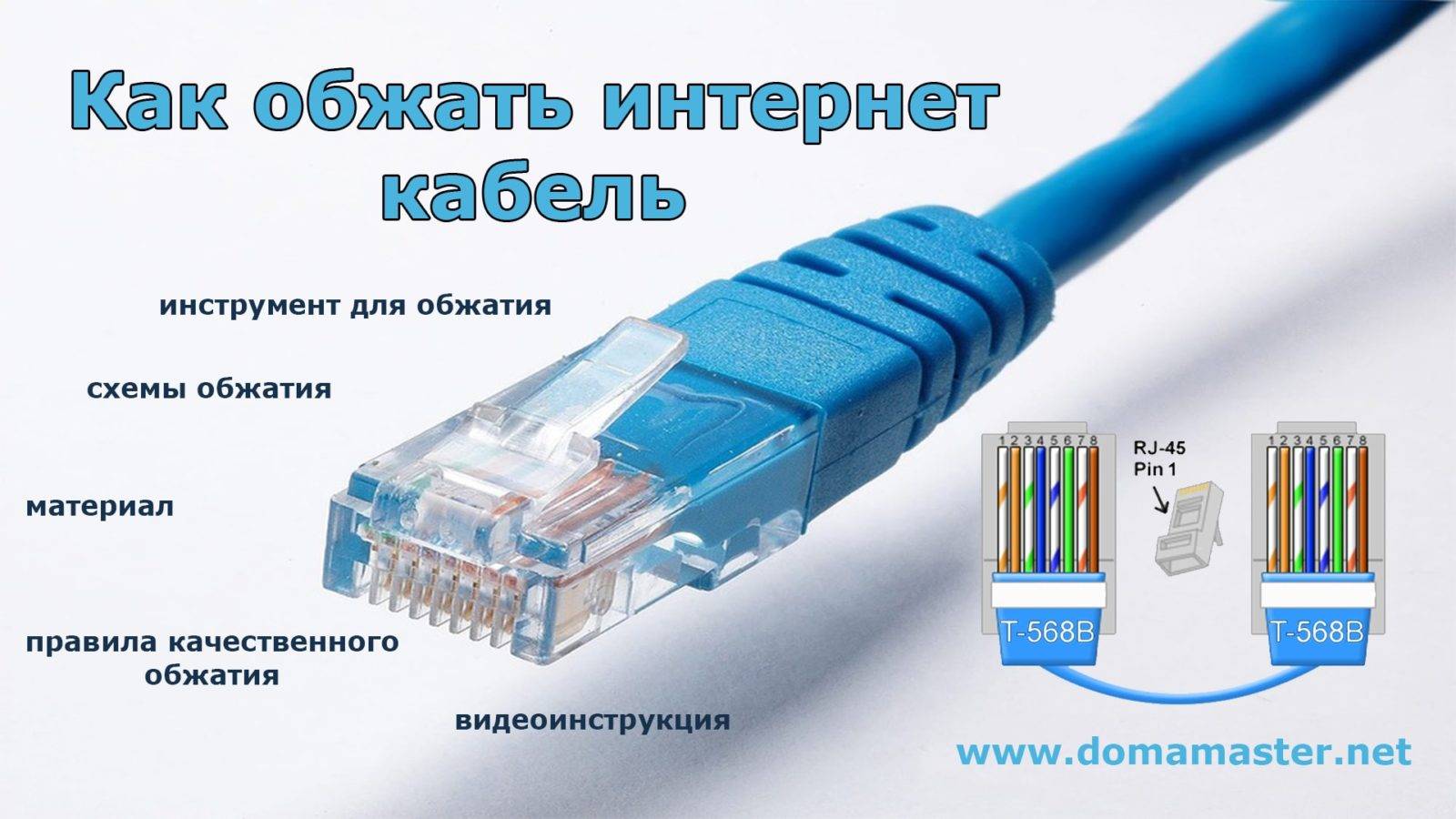 Распиновка сетевого кабеля и обжим | как сделать компьютер