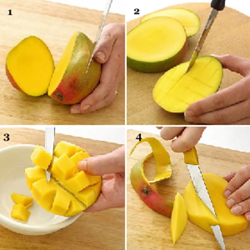 Как правильно почистить и порезать манго с косточкой в домашних условиях и видео