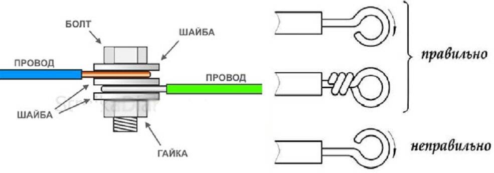 Wago клеммы 3 контакта схема подключения