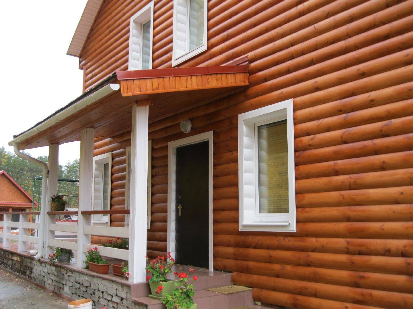 Обшивка деревянных домов