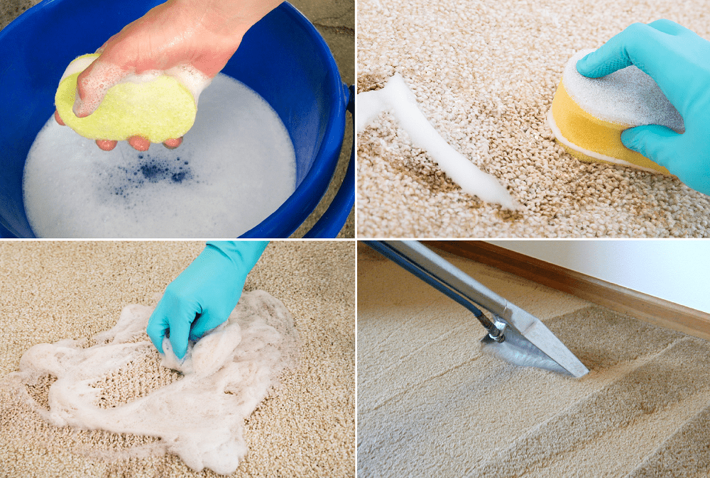 Как почистить ковролин в домашних условиях от пятен и грязи