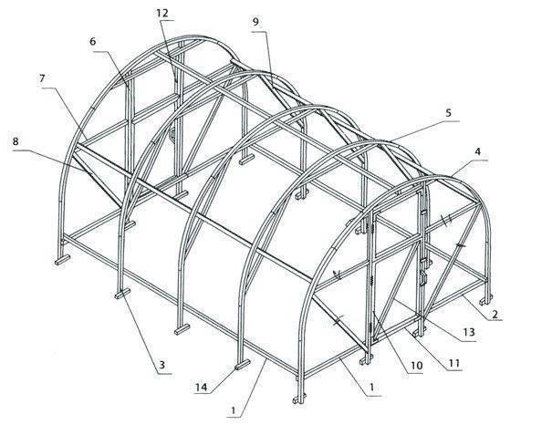 Теплица мария делюкс: инструкция по сборке усиленной, видео, из поликарбоната, схема каркаса