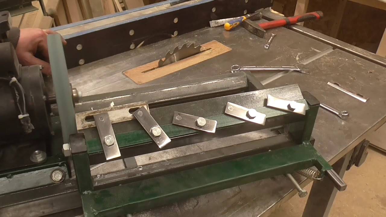 Заточка ножей деревообрабатывающего станка своими руками
