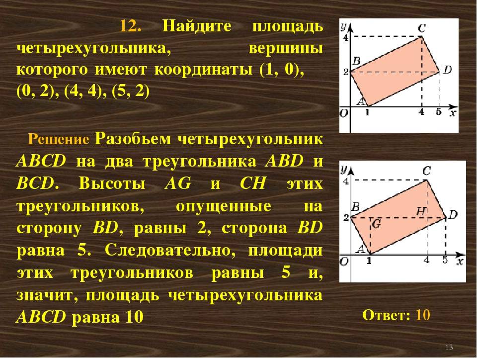 Калькулятор площади | легко вычислить площадь фигуры!