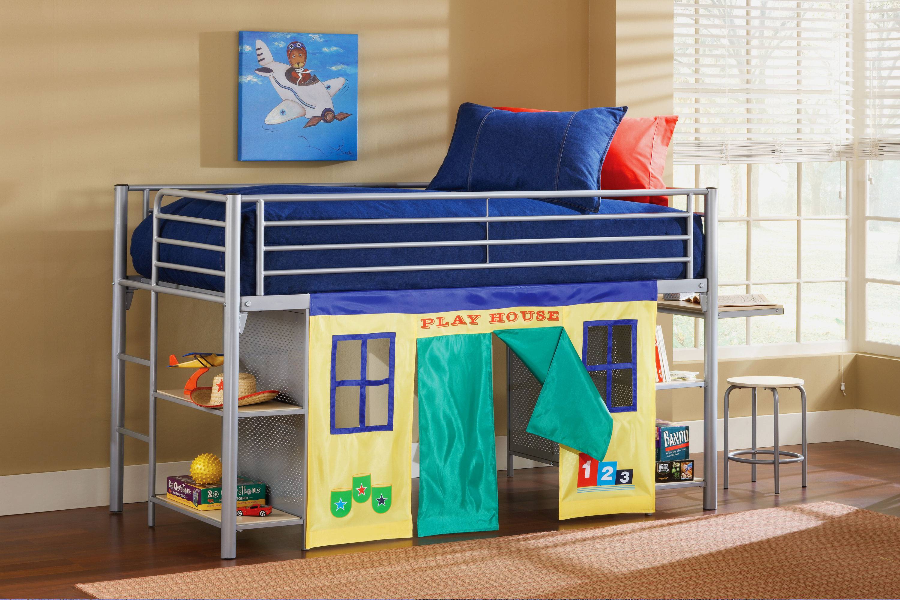 Детская кровать-чердак: характеристики, разновидности, производители