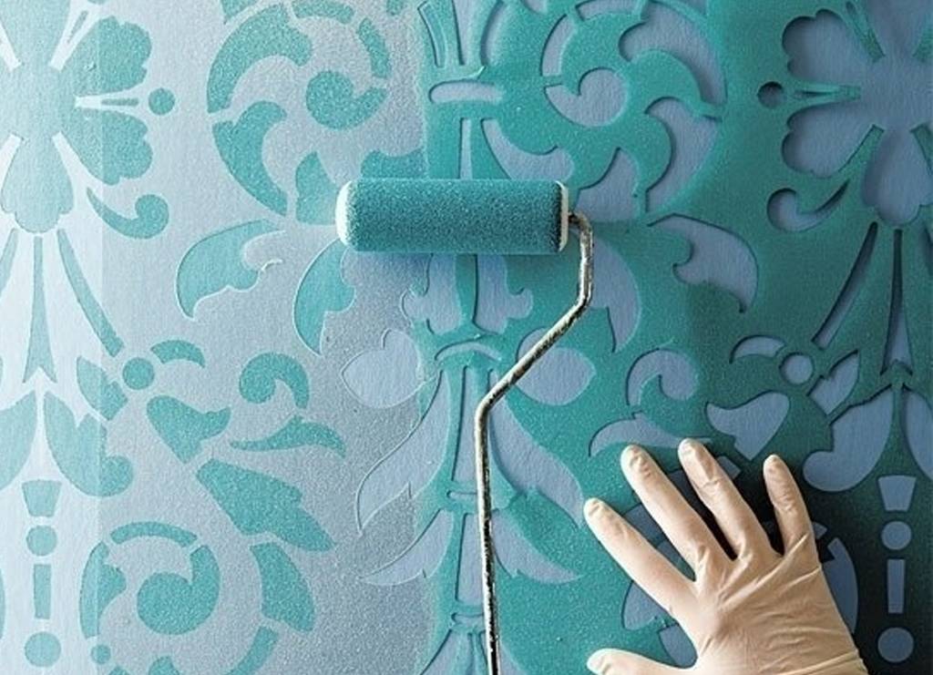 Трафареты для стен под покраску: шаблоны для распечатки