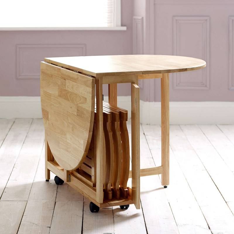 Раскладные столы для гостиной: складные и раскладывающийся модели для зала