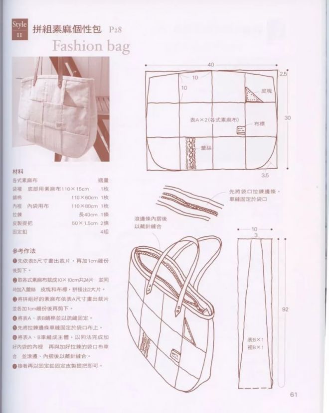 Лоскутные сумки из японских журналов — большая подборка идей | мой милый дом - хенд мейд идеи рукоделия и дизайна