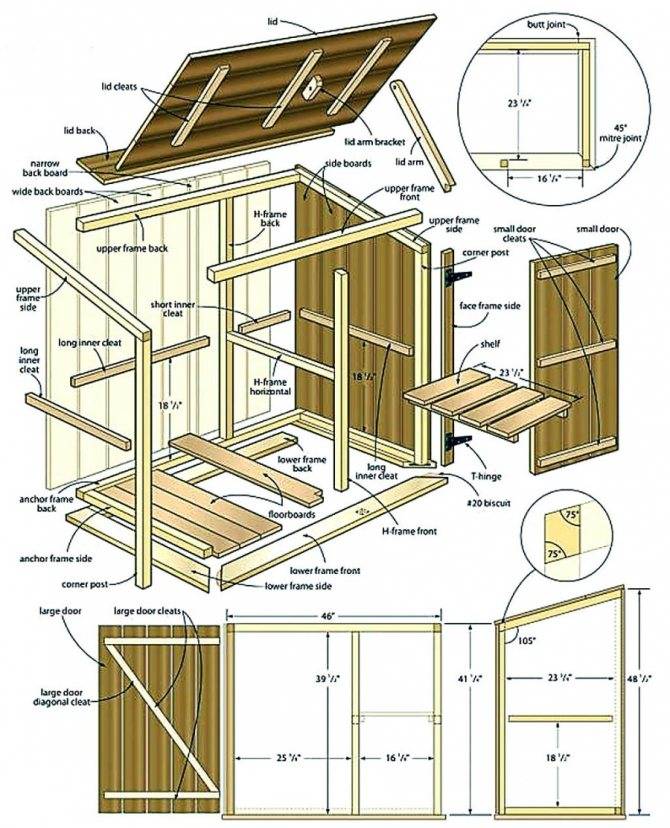 Как сделать дровяник, дровник и дровницу на даче своими руками по проекту