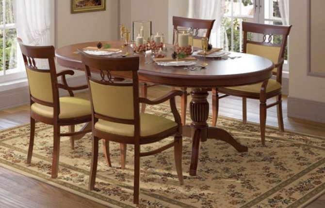 6 самых популярных видов стола в гостиную: рекомендации по выбору, правильное размещение