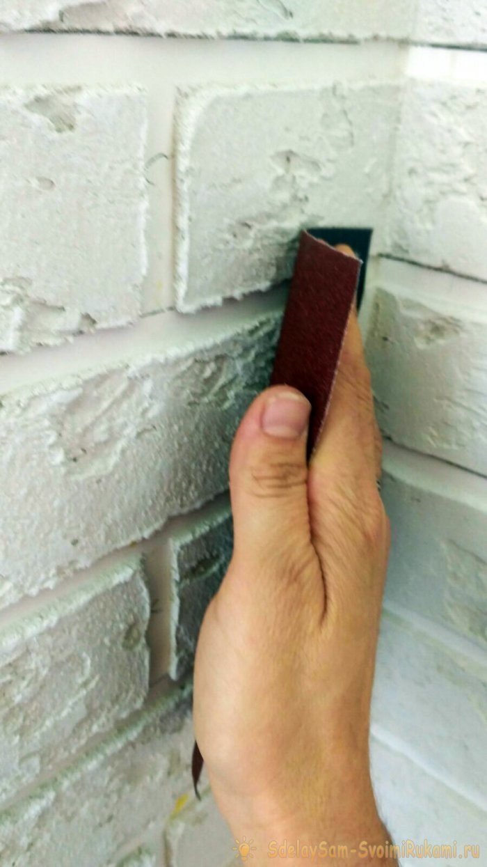 Стена «под кирпич»: своими руками при помощи штукатурки