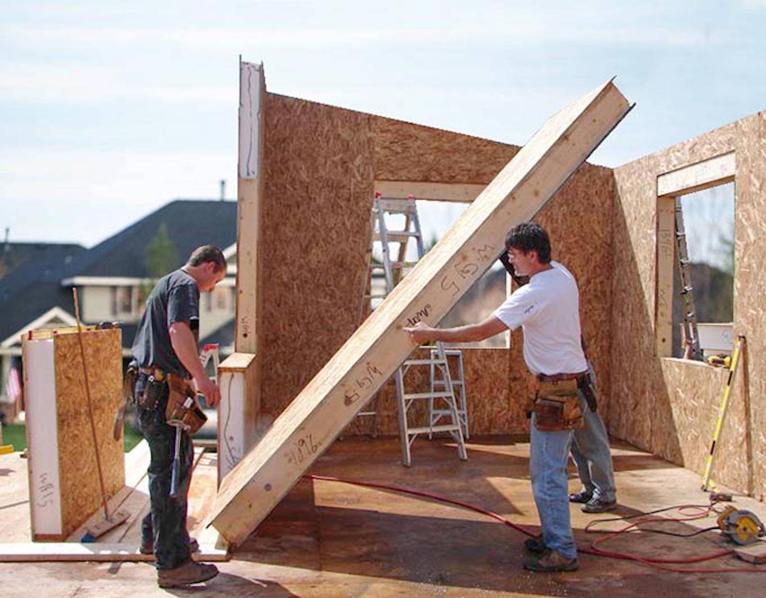 Каркасный дом из сип панелей по канадской технологии. этапы строительства.