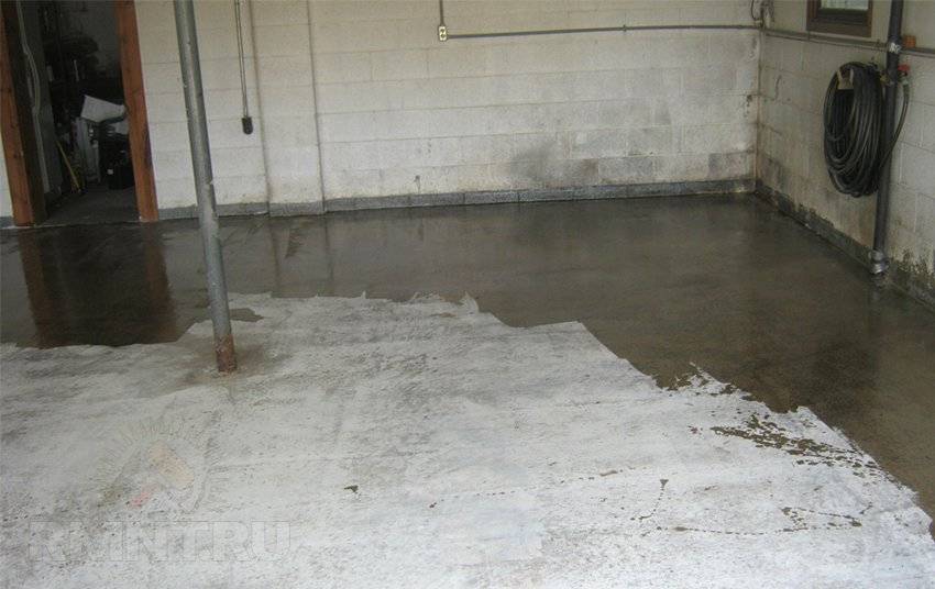 Как обеспылить бетонный пол — обеспыливание бетонного пола своими руками