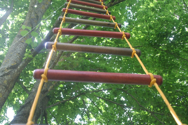 Веревочная лестница своими руками: процесс изготовления и выбор материалов