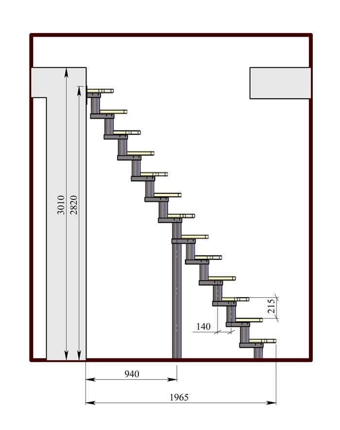 Конструирование и проектирование лестниц.
