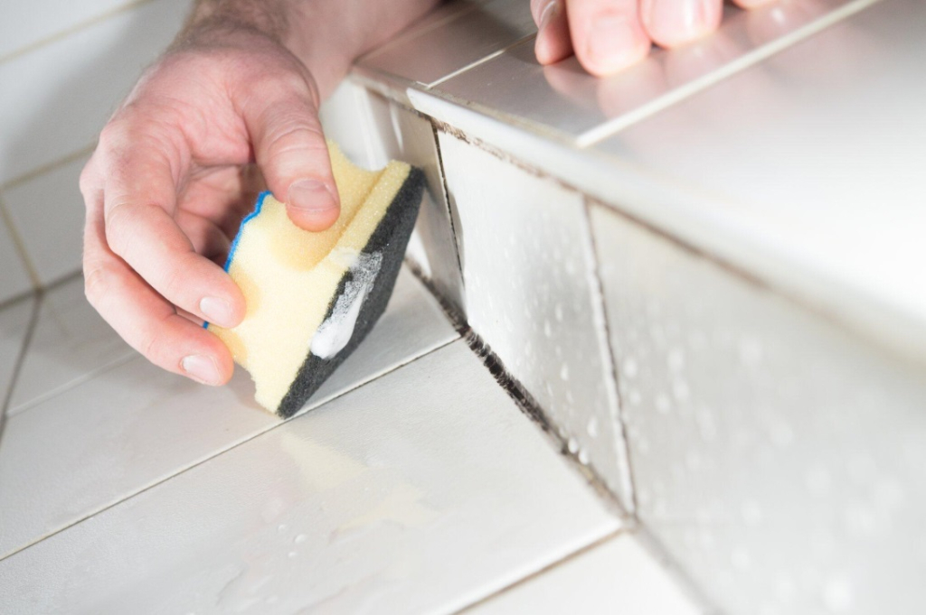 Как мыть кафельную плитку в ванне до блеска
