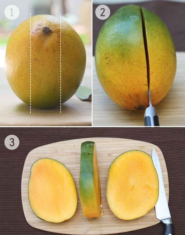 Как чистить манго: простые способы красивой подачи