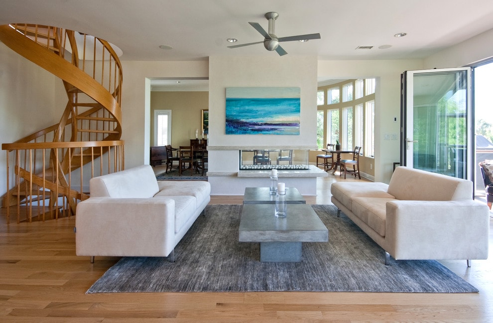 Гармонично вписалось. Красивый интерьер. Living Room Modern Beach. Personal House.