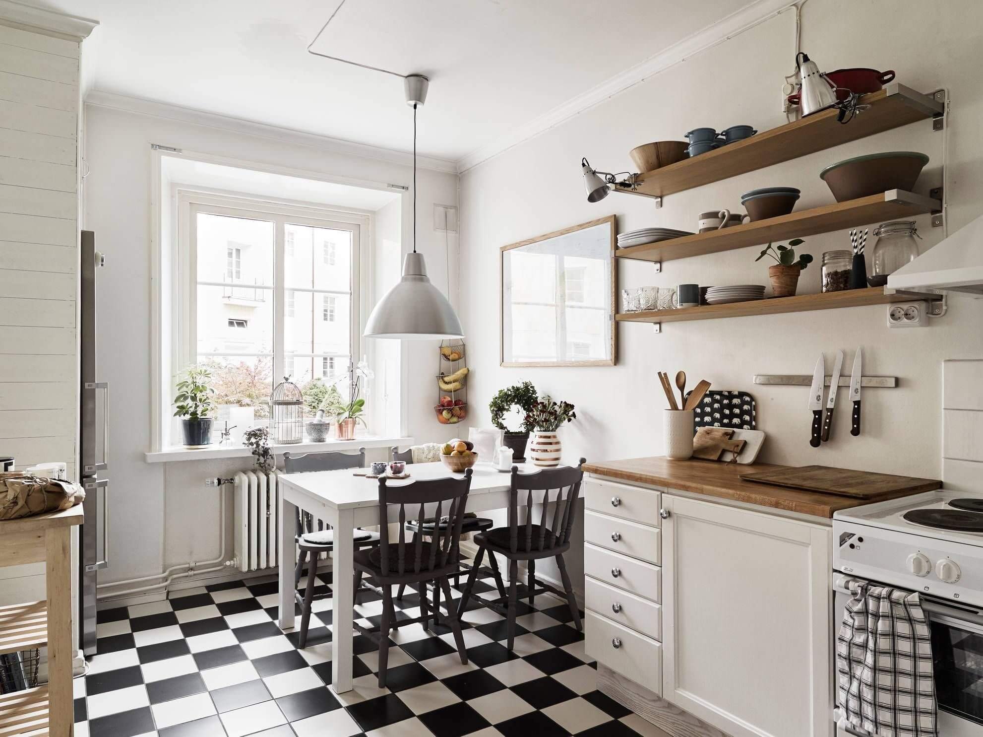 100 вдохновляющих идей дизайна кухни в скандинавском стиле