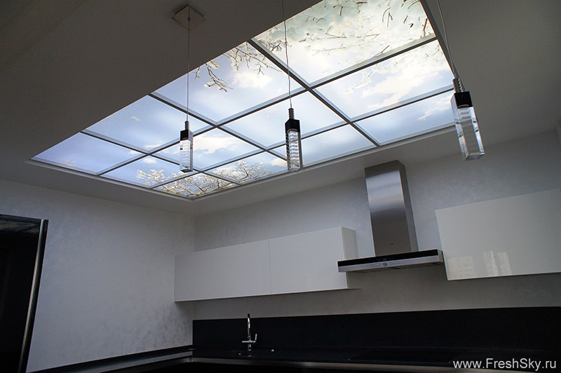 Стеклянный потолок в дизайне интерьера (видео)