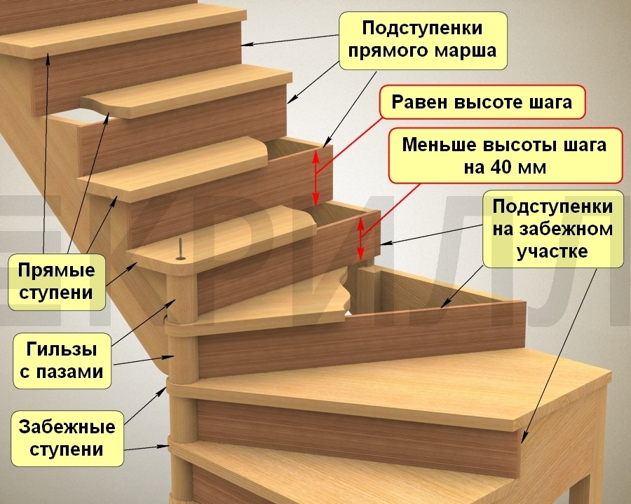 Виды лестниц для частного дома: описание основных разновидностей и деталей, лестничные конструкции и больцевые