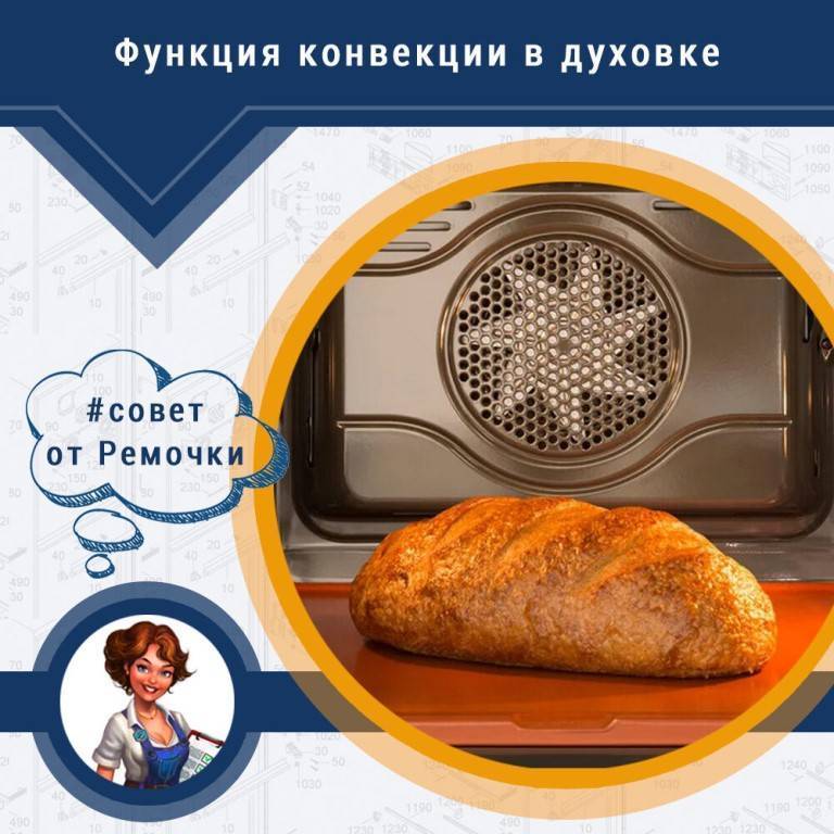 Конвекция в электрической духовке: как работает, виды, применение