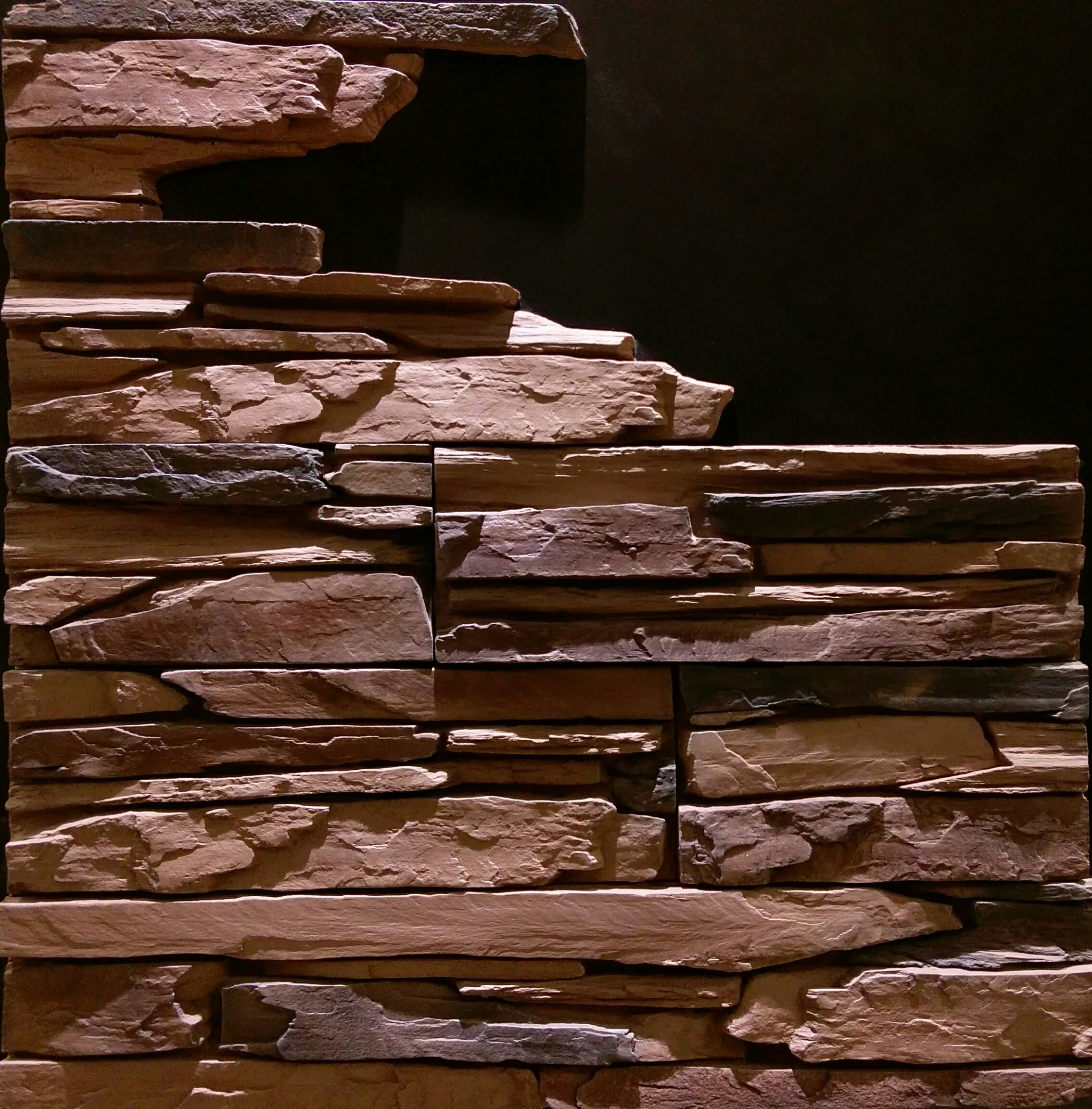 Искусственный камень для внутренней отделки стен: виды облицовочного материала (фото)