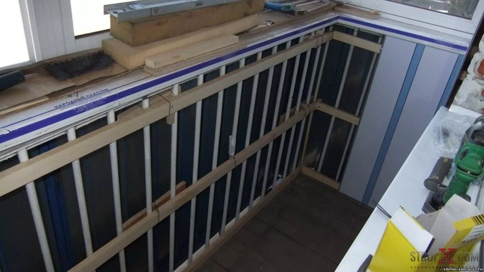 Как правильно отделать балкон пластиковыми панелями