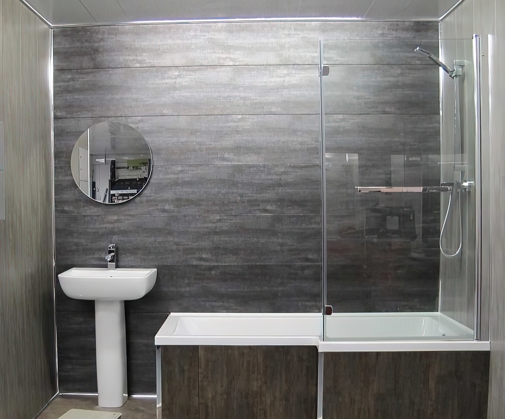 Влагостойкие стеновые панели для ванной: дизайн, монтаж