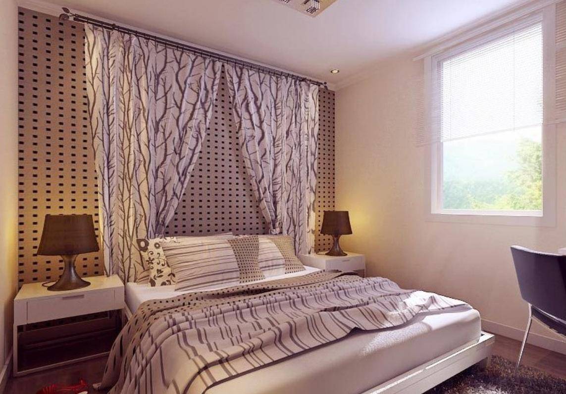 Занавески в спальню: 120 фото примеров интерьера и нюансы дизайна для современных стилей
