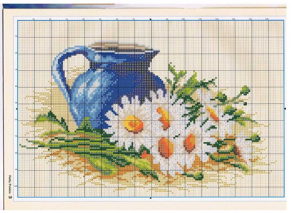 Как из прогона в pattern maker сделать хорошую схему вышивки крестом