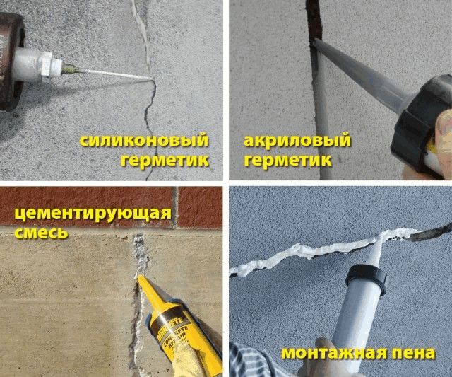 Заделка трещин в стенах: чем и как заделать отверстия в разных поверхностях